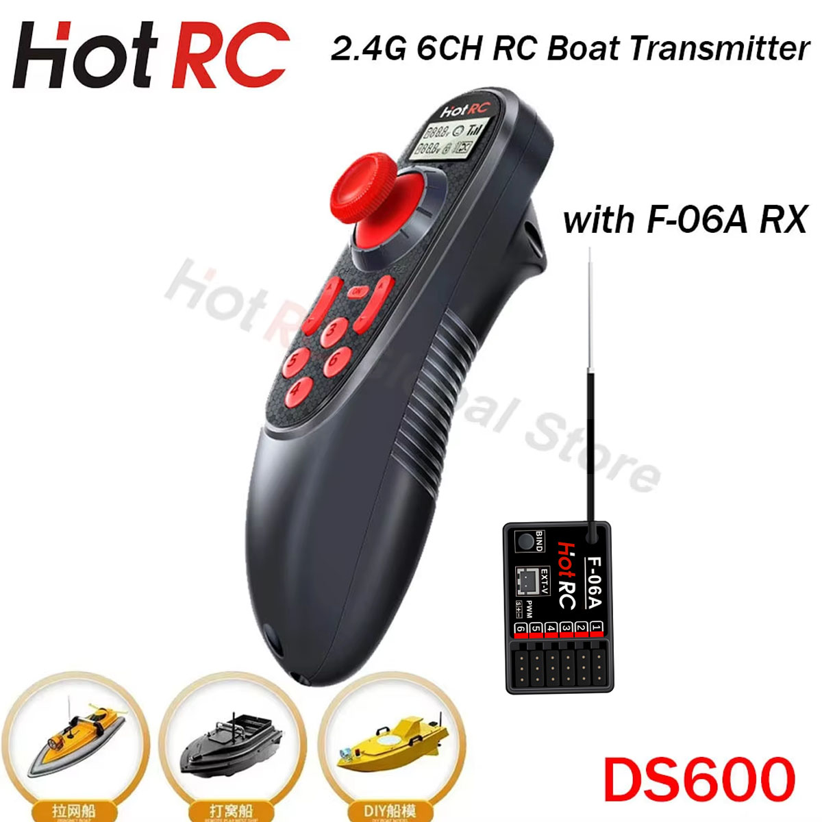 Rc Hobby Shops - HOTRC DS600 6CH 6 canali 2.4G