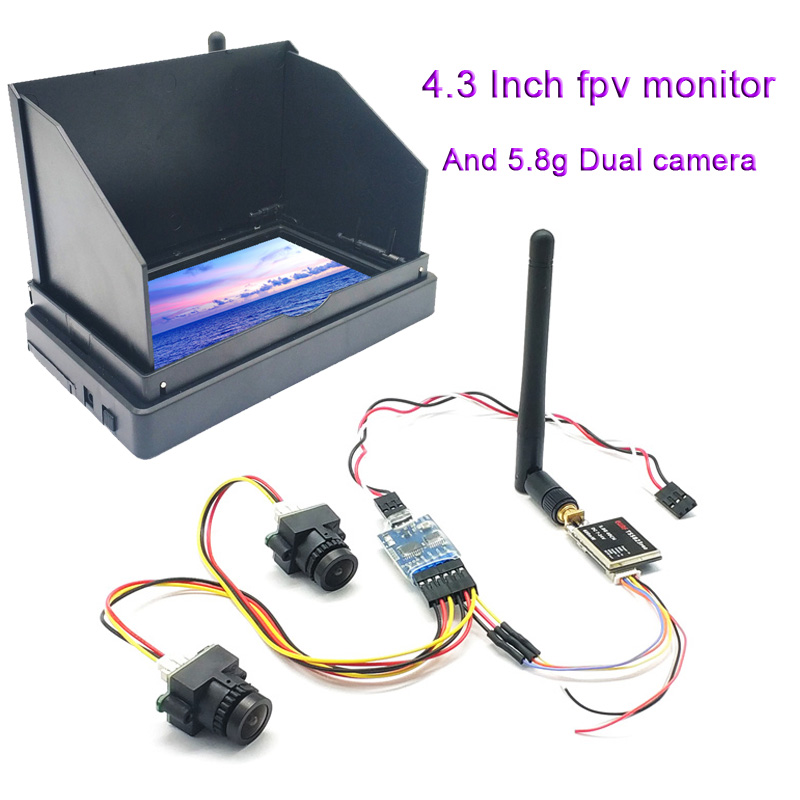 5.8G 48CH Monitor FPV da 4.3 p - Rc Plane Hobby Zone recensione e prezzo